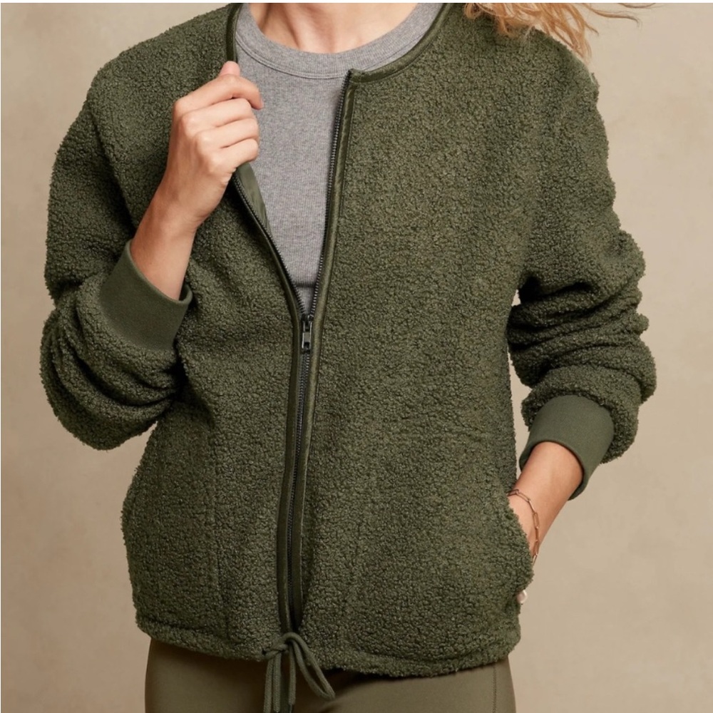 CASSIA SHERPA BOMBER size Small